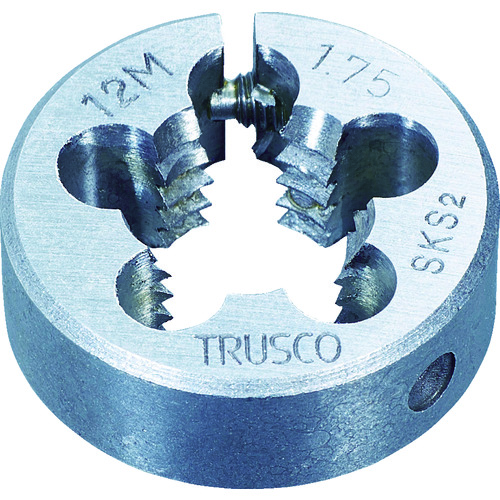 【TRUSCO】ＴＲＵＳＣＯ　丸ダイス　２５径　（ＳＫＳ）